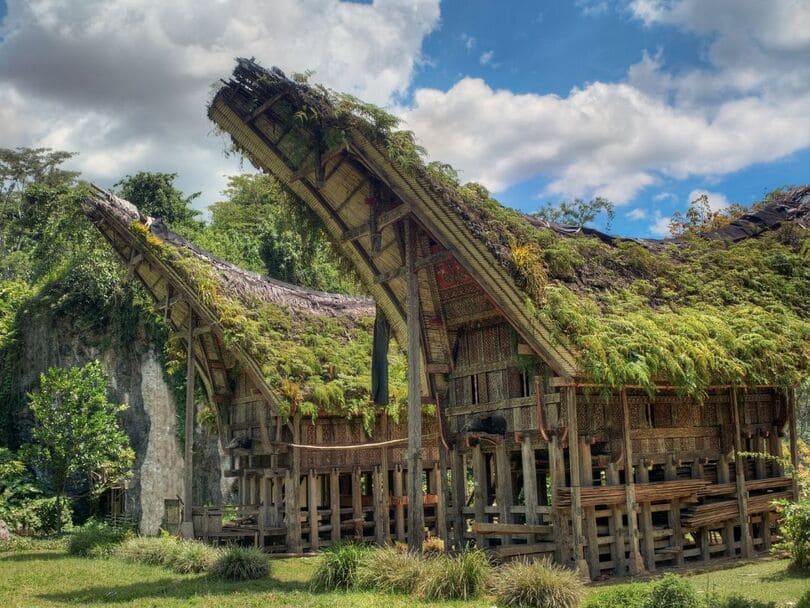 Tongkonan en Sulawesi